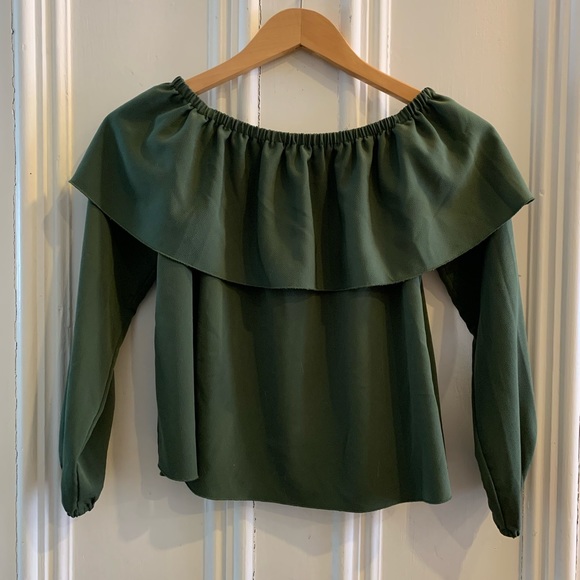 Aritzia Off the Shoulder Top - Picture 2 of 3